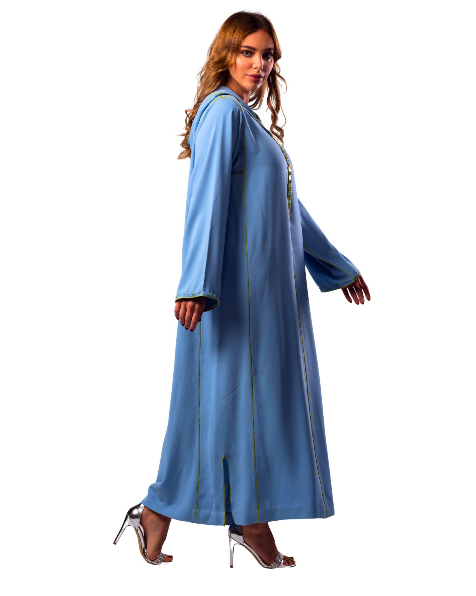 chilaba marroquí mujer