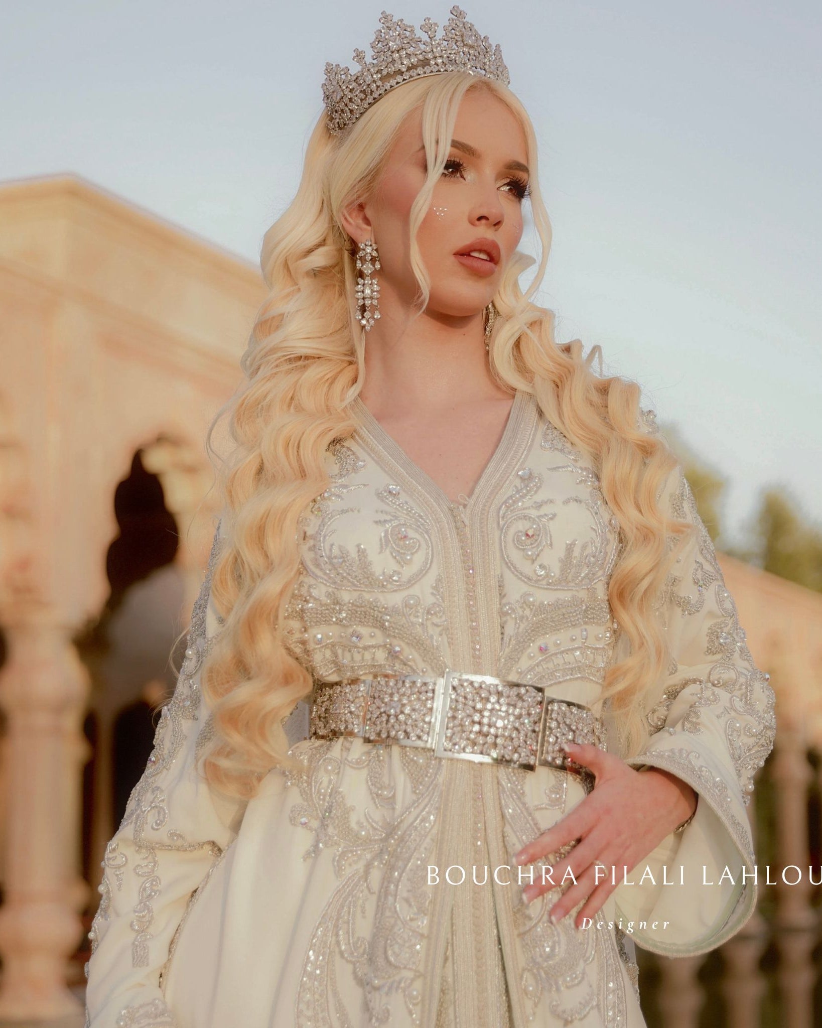 moroccan luxury kaftan