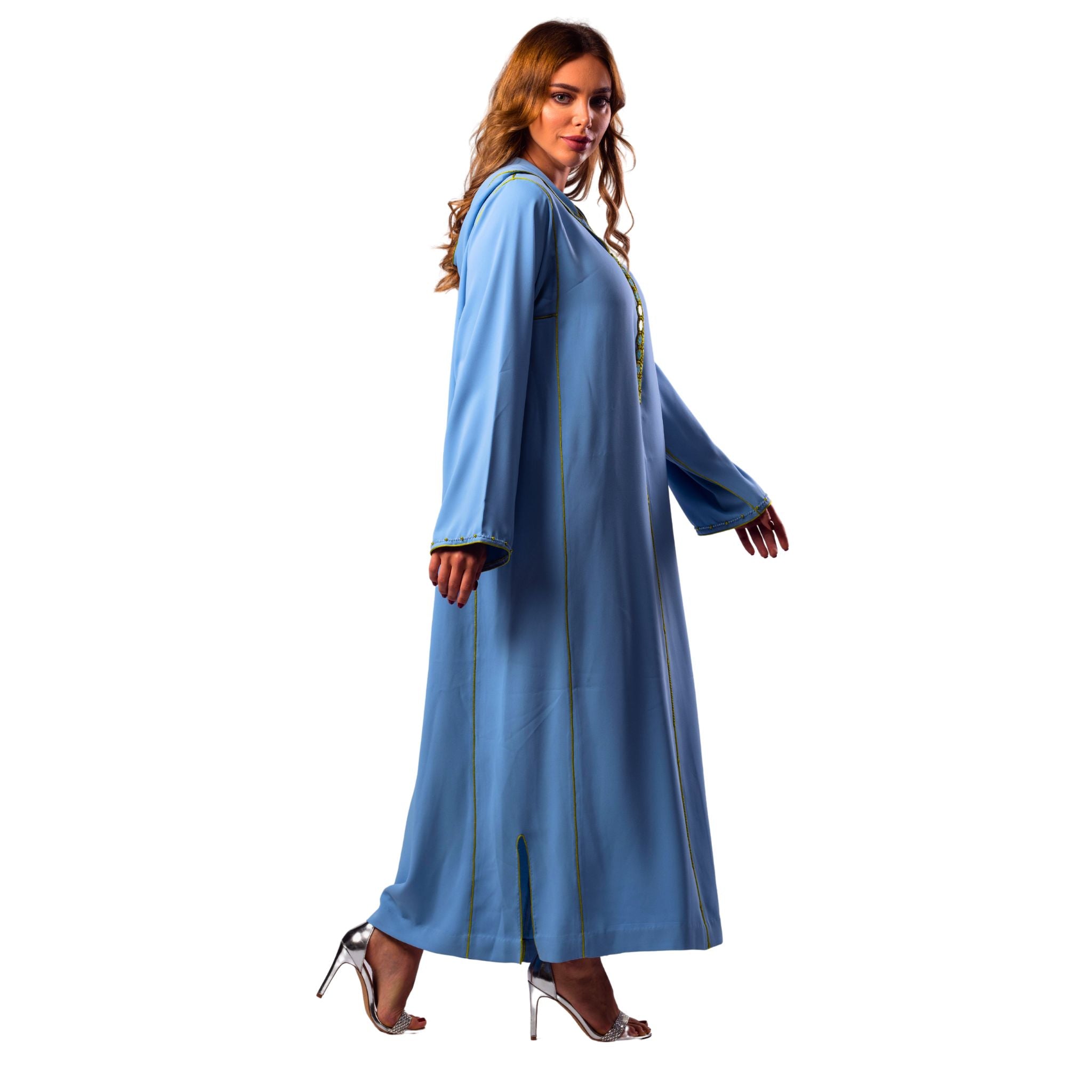 chilaba marroquí mujer